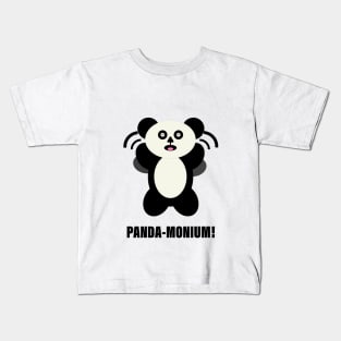 Panda-monium! Kids T-Shirt